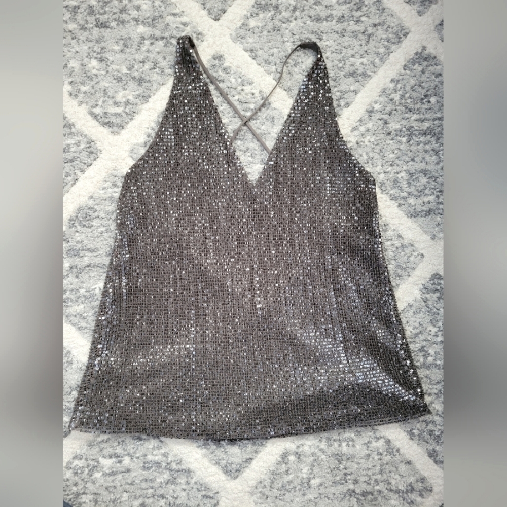 Sequin, Express top, Size Medium